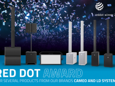 Red Dot Design Awards 2023 para LD Systems y Cameo