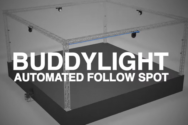 Claypaky revoluciona la automatización de la iluminación con el sistema followspot Buddylight