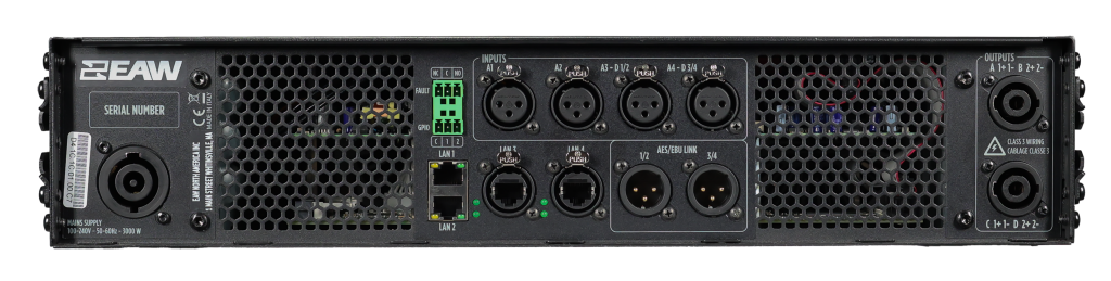 Nuevos Amplificadores DSP UXA4416 de EAW
