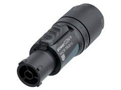 "Descubre el powerCON TRUE1 TOP de Neutrik, un conector de alimentación para exteriores con certificación IP65 e IP67, ideal para aplicaciones profesionales."