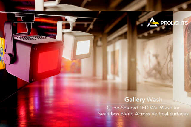 PROLIGHTS lanza Gallery Wash