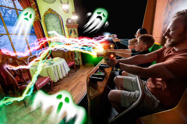 Los proyectores de la Serie GS de Christie dan vida a la atracción Ghostly Manor en Paultons Park