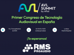 RMS Proaudio estará presente en AVL SUMMIT by AFIAL con una selección de marcas líderes