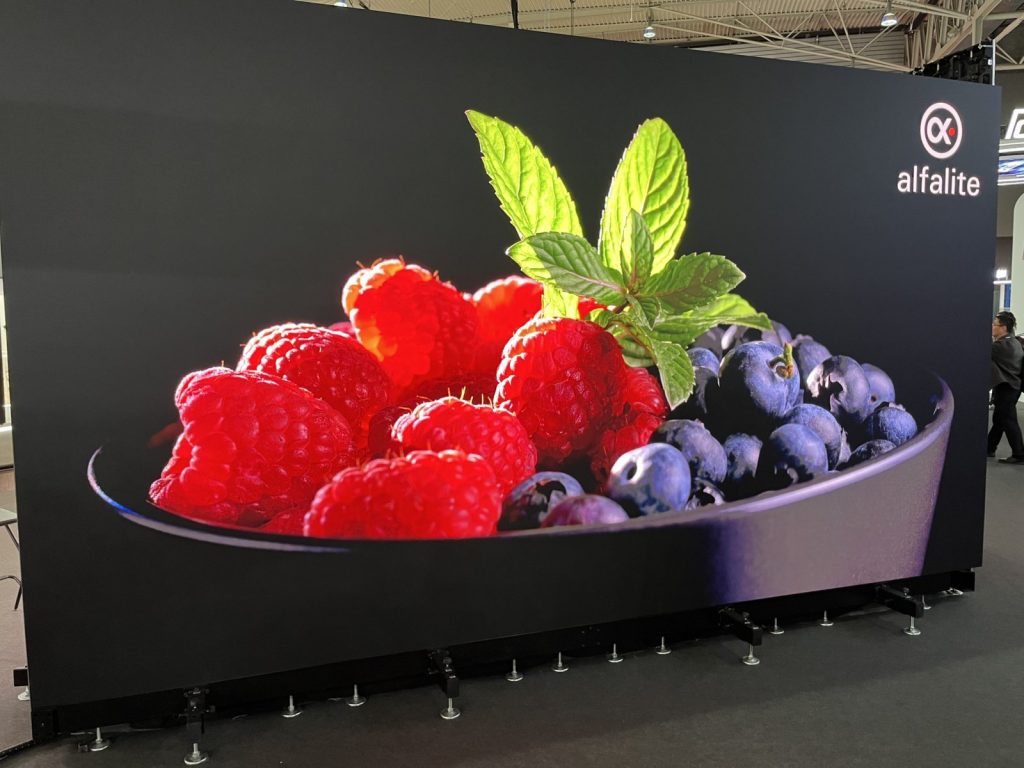 Alfalite presentará sus últimas innovaciones en pantallas LED junto a sus partners en IBC 2025
