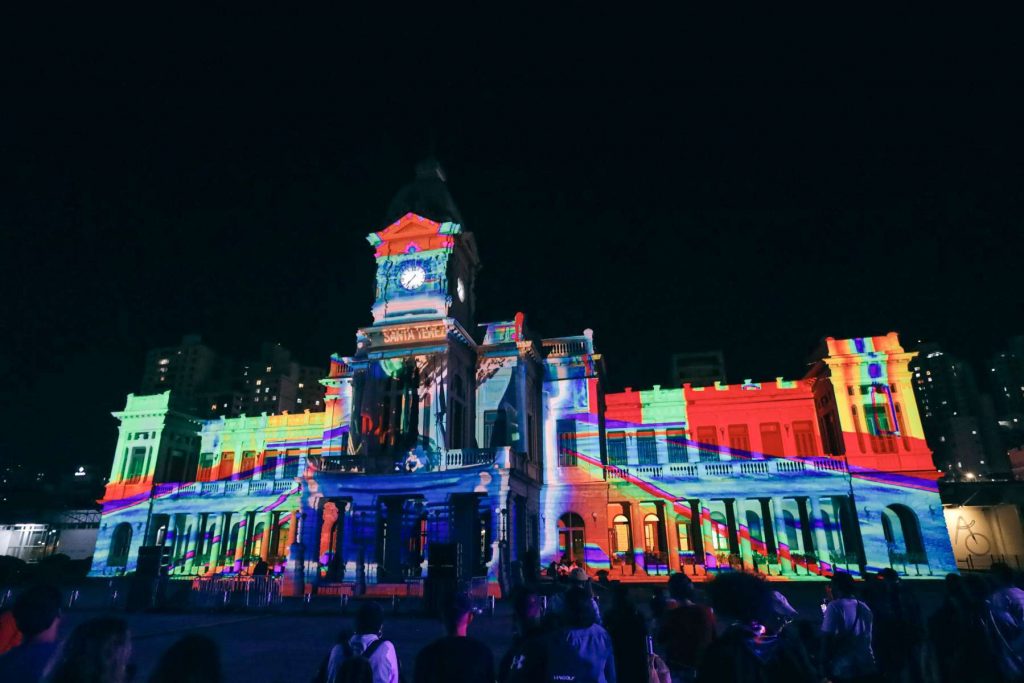 Los proyectores Christie Griffyn iluminan el Festival de la Luz de Belo Horizonte