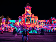 Los proyectores Christie Griffyn iluminan el Festival de la Luz de Belo Horizonte Los proyectores Christie Griffyn iluminan el Festival de la Luz de Belo Horizonte