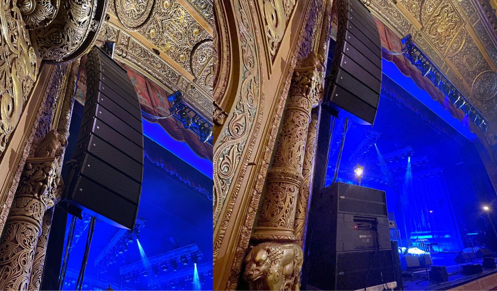 Wizzard Sound lleva el sistema RCF HDL 50-A 4K al histórico Landmark Theatre