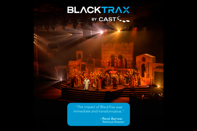 BlackTrax transforma el seguimiento escénico en la Passion Play de Toronto
