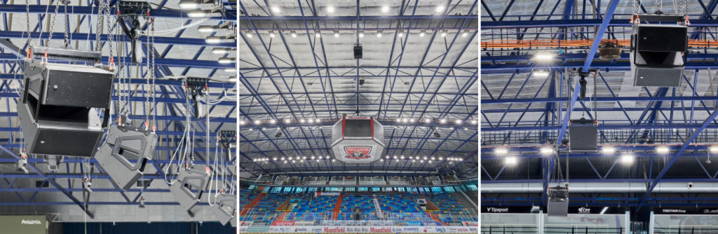 Nuevo sistema de sonido para la ČPP Aréna de Hradec Králové
