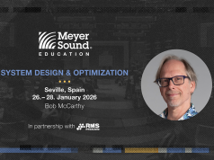 RMS Proaudio organiza dos cursos “System Design and Optimization” con Meyer Sound en Gandía y Sevilla RMS Proaudio organiza dos cursos “System Design and Optimization” con Meyer Sound en Gandía y Sevilla