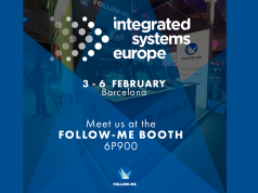 Follow-Me muestra su tecnología en ISE Barcelona 2026 Follow-Me muestra su tecnología en ISE Barcelona 2026