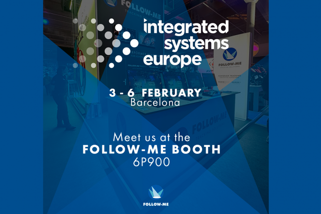 Follow-Me muestra su tecnología en ISE Barcelona 2026