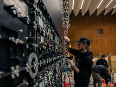 Alfalite equipa el principal centro de congresos de Liubliana con 40 m² LED Alfalite instala la mayor pantalla LED fija indoor de Eslovenia en el el Centro de Exposiciones y Convenciones de Liubliana