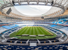 Nuevo sistema de audio RCF para el estadio Ibn Battouta de Tánger RCF equipa el Grand Stade de Tanger con un nuevo sistema de audio de alta potencia e inteligibilidad