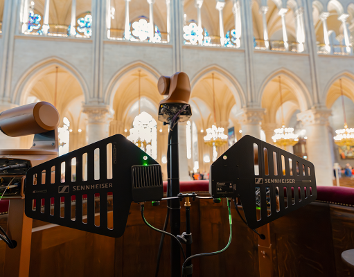 Spectera de Sennheiser, clave en el nuevo sistema de audio de Notre Dame de París Spectera de Sennheiser, clave en el nuevo sistema de audio de Notre Dame de París