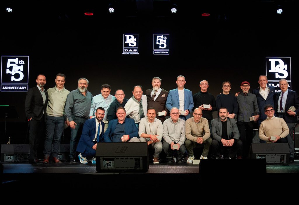 DAS AUDIO celebra su 55 aniversario con un encuentro global en el Roig Arena