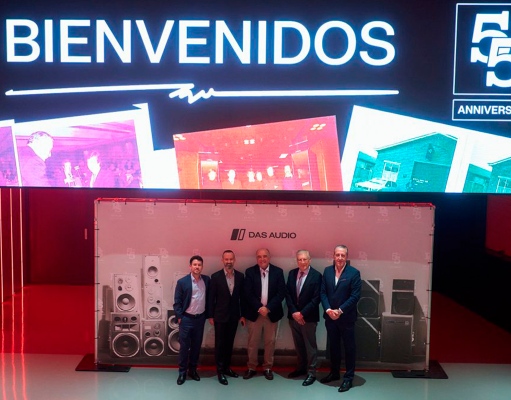 DAS AUDIO celebra su 55 aniversario con un encuentro global en el Roig Arena DAS AUDIO celebra su 55 aniversario con un encuentro global en el Roig Arena