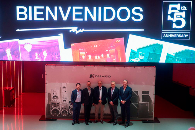 DAS AUDIO celebra su 55 aniversario con un encuentro global en el Roig Arena DAS AUDIO celebra su 55 aniversario con un encuentro global en el Roig Arena