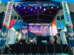 MARA en el Capital One Music Stage del Orange Bowl MARA en el Capital One Music Stage del Orange Bowl