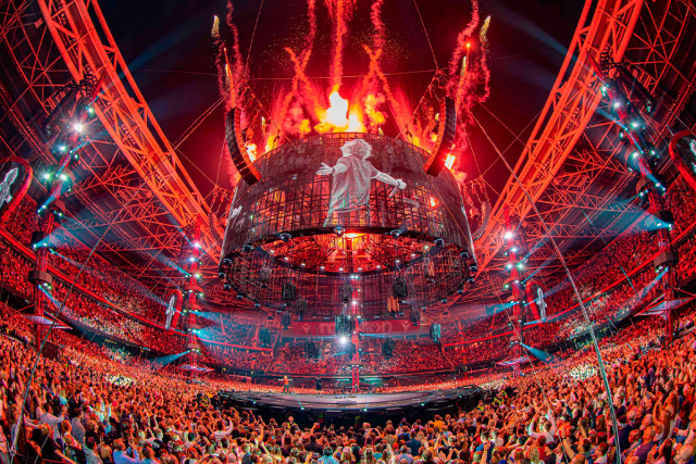 BlackTrax impulsa la precisión escénica en la gira Mathematics Tour de Ed Sheeran