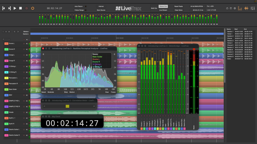 Harrison Audio LiveTrax 3