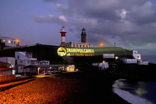 La Transvulcania 2026 se proyecta en La Palma con tecnología de Prolights