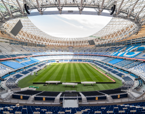 RCF equipa el nuevo sistema de sonido del Grand Stade de Tanger RCF equipa el nuevo sistema de sonido del Grand Stade de Tanger