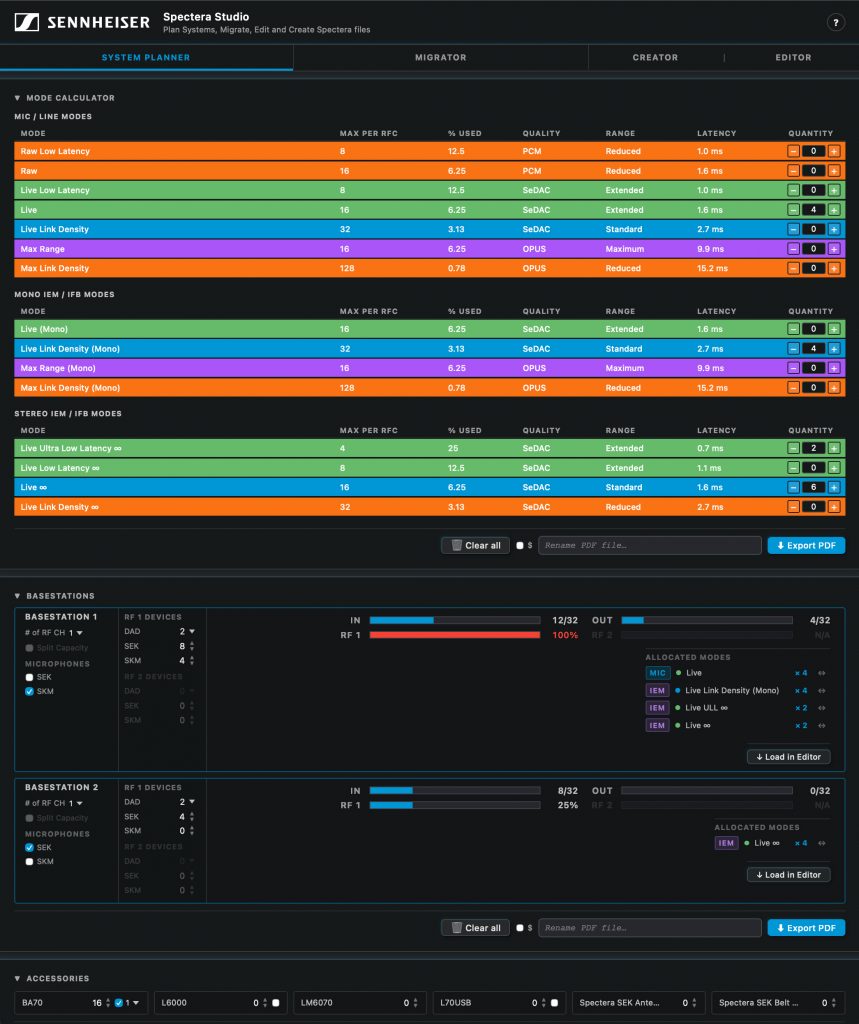 Spectera Studio optimiza la planificación RF y la gestión de configuraciones inalámbricas