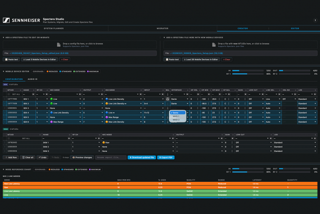 Spectera Studio optimiza la planificación RF y la gestión de configuraciones inalámbricas