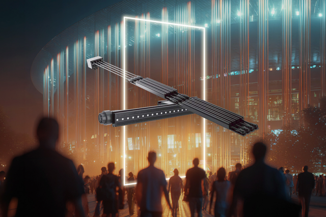 INFiLED lanza Javelin Series, un nuevo sistema LED lineal para escenarios, fachadas y aplicaciones creativas