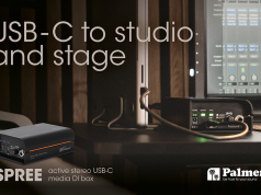Palmer amplía la gama River Series Palmer amplía la gama River Series con el spree, una caja de inyección directa estéreo USB-C activa para escenario, estudio y configuraciones de audio móviles