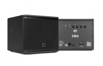 RCF amplía su catálogo para instalación con los nuevos S 08 y S 08-A RCF amplía su catálogo para instalación con los nuevos S 08 y S 08-A