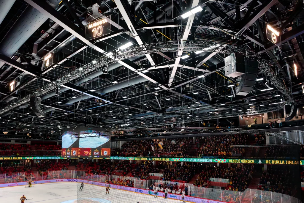 Visual Productions participa en el nuevo Horácká Multifunctional Arena de Jihlava
