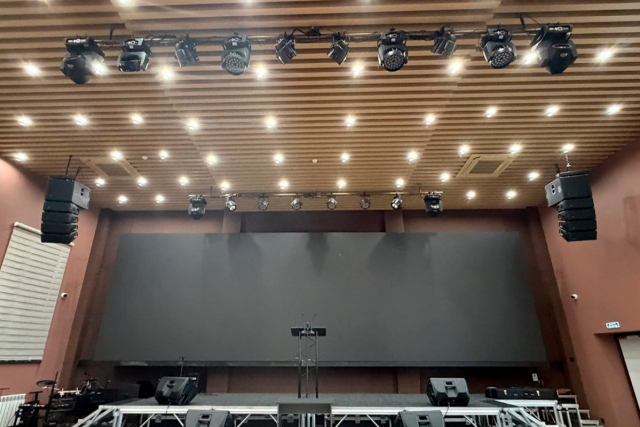 DAS Audio equipa con sistemas EVENT la iglesia bautista de Almaty DAS Audio equipa con sistemas EVENT la iglesia bautista de Almaty