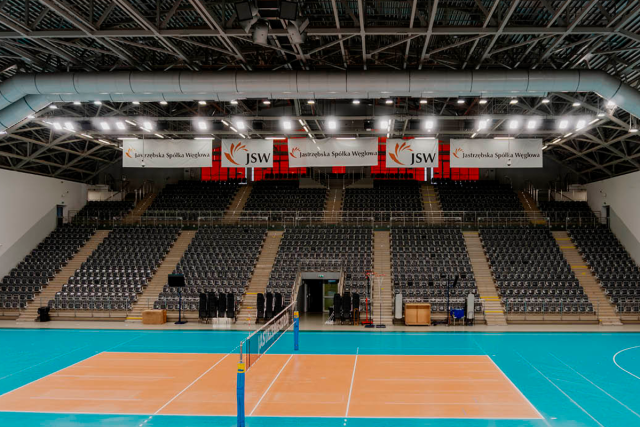 RCF renueva el sistema de sonido del pabellón deportivo de Jastrzębie-Zdrój