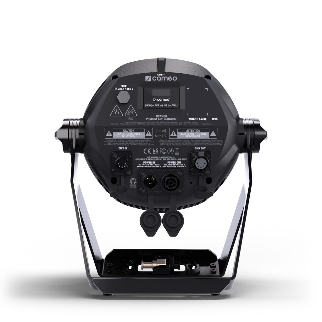 Cameo presenta ZIYA®: una nueva serie de focos LED PAR IP65 con zoom para actuaciones en vivo, giras, teatro y retransmisiones