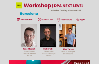 DPA lleva N-Series, CORE+ y el nuevo 6388 al Teatre Lliure de Barcelona
